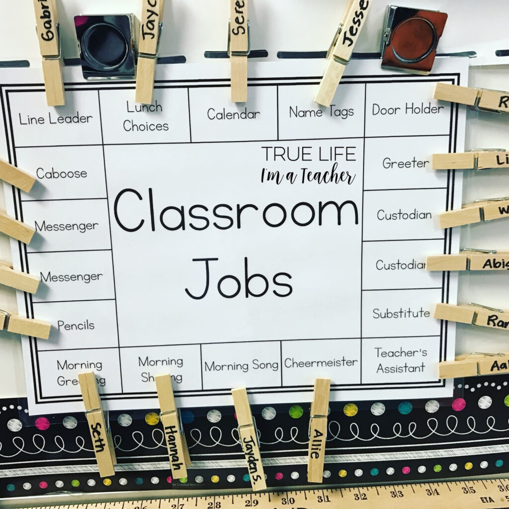 Class Jobs Made Easy True Life I m A Teacher