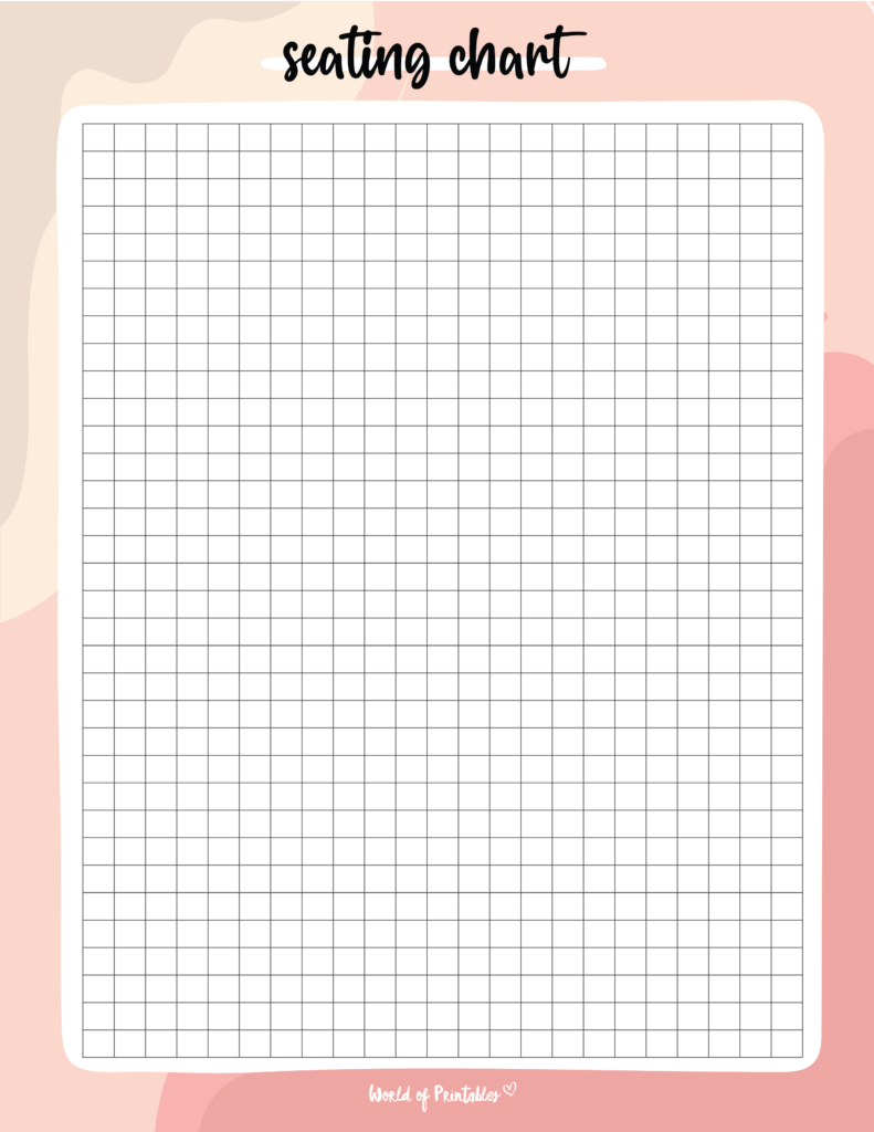 Classroom Seating Charts World Of Printables
