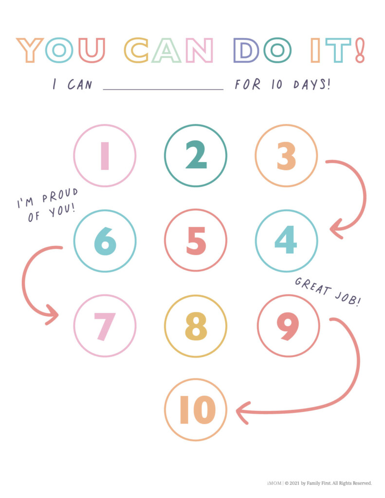 Cute Free Printables With Goals Learning Help For Kids IMOM