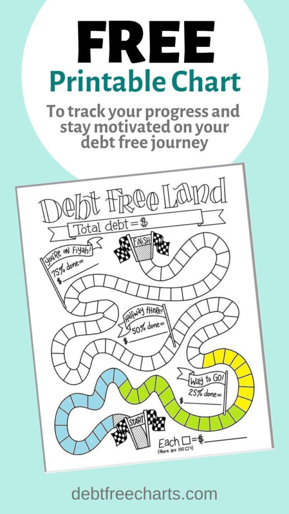 Debt Free Land Tracking Chart