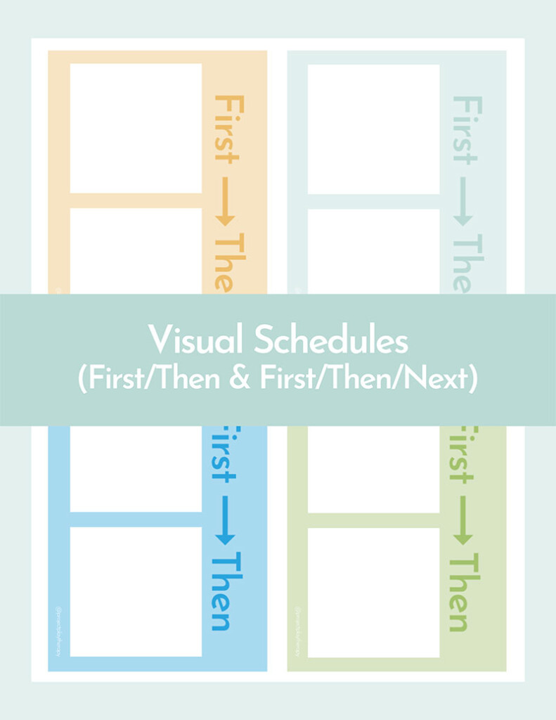First Then Board First Then Visual Free Printable PEC Cards First Then Board First Then Visual Free Printable PEC Cards