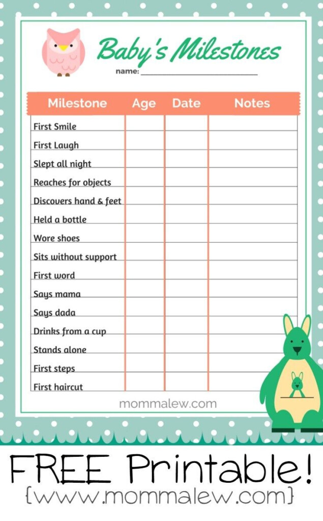 Free Baby s Mittens Printable To Do List