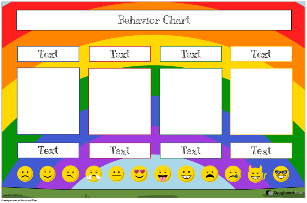 Free Behavior Charts Storyboard That Templates 2025 