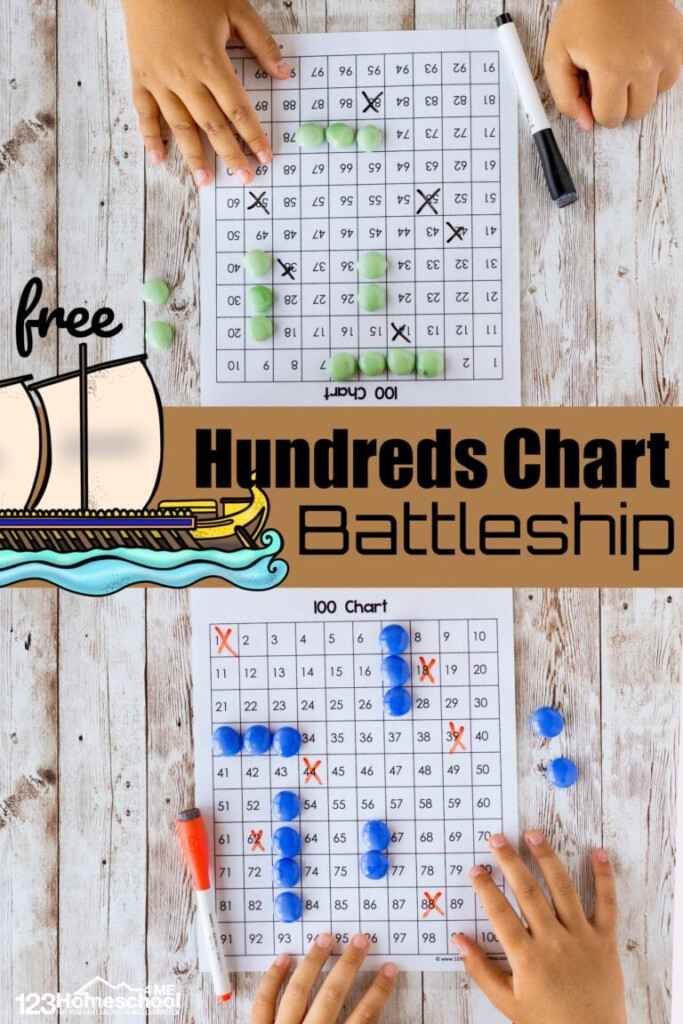 FREE Hundreds Chart Printables Activities