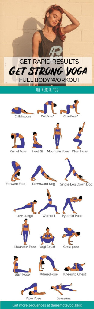 Full Body Yoga Workout Free Printable PDF