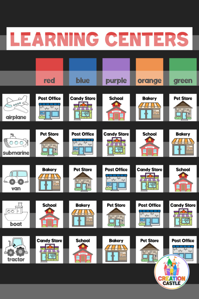 Grab The Free Download To Create A Center Rotation Chart That You ll Love Teach In The Heart Of Texas