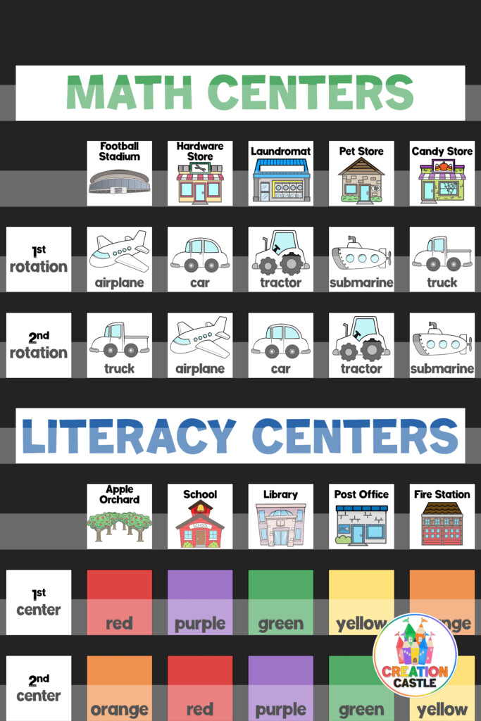 Grab The Free Download To Create A Center Rotation Chart That You ll Love Teach In The Heart Of Texas