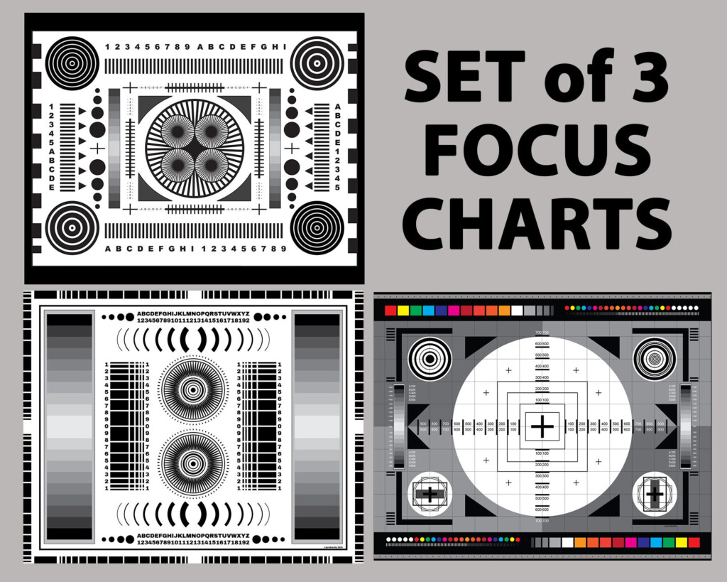 High Resolution Nikon Free Lens Calibration Chart Set Of Focus Charts For Photography Lens Test Digital