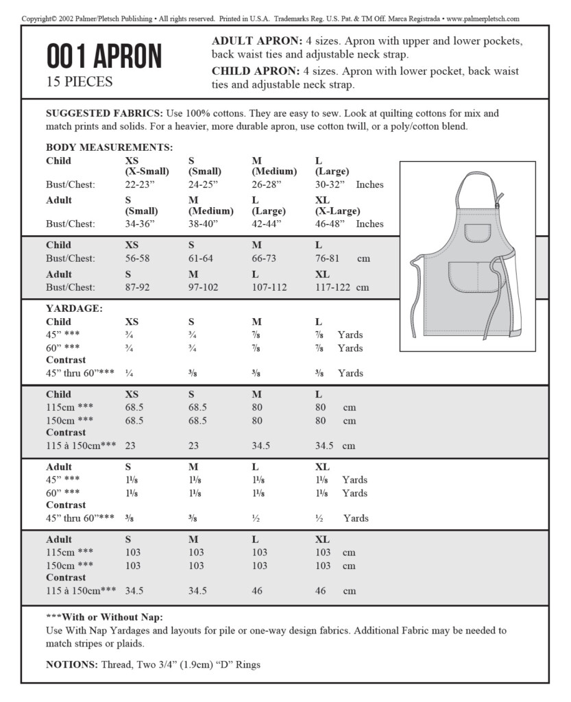 Learn To Sew Patterns Adult Teens