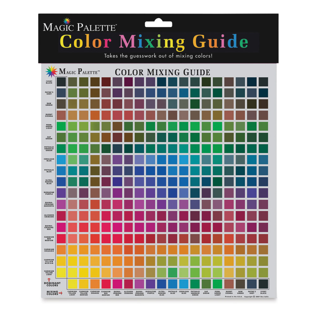 Magic Palette Artist s Color Selector And Mixing Guide BLICK Art Materials