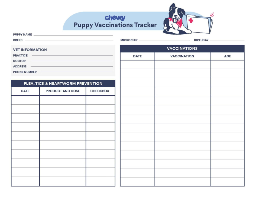 New Puppy Printables Must Have Checklists Training Trackers And More Chewy