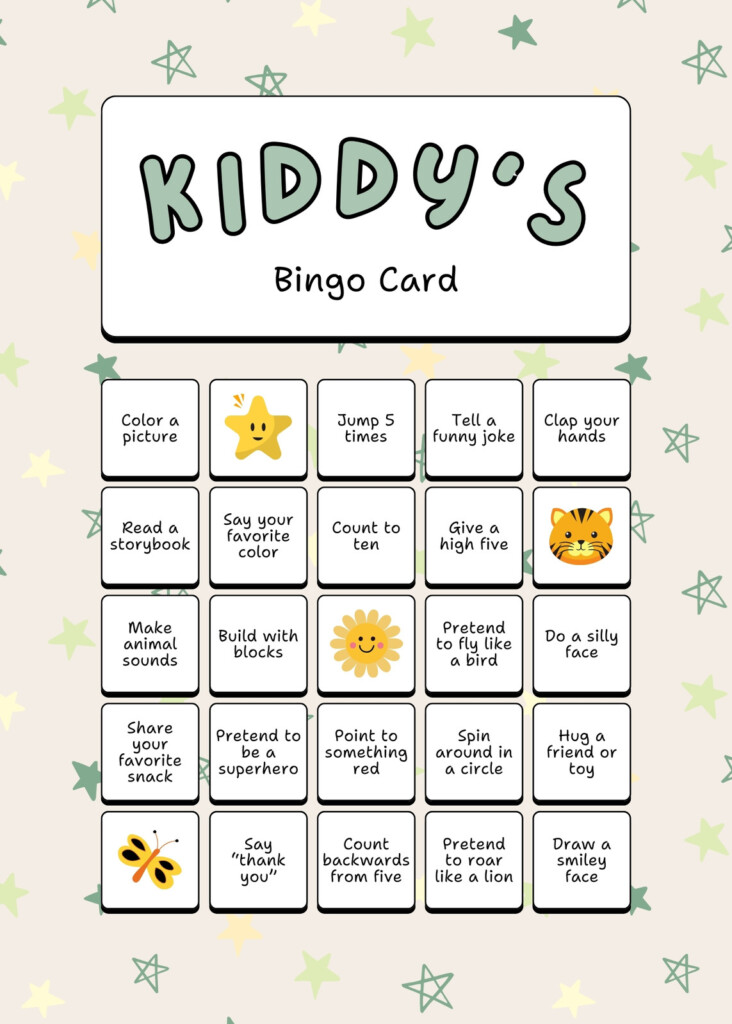 Page 3 Free Bingo Card Templates To Customize And Print Canva