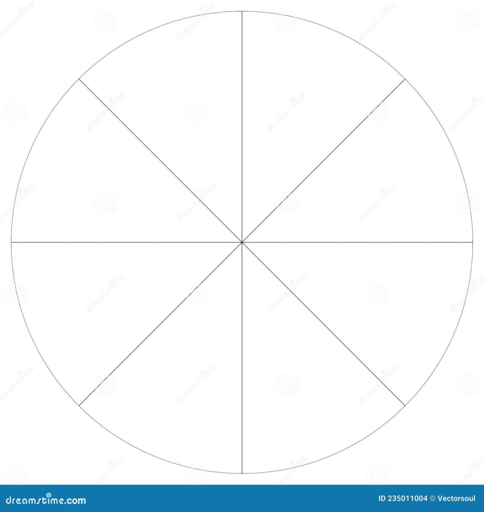 Pie Chart Pie Graph Circular Circle Diagram From Series With 2 To 65 Segments Portions Ratio Concept Infographic Stock Vector Illustration Of Market Research 235011004