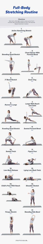 Printable Stretch Routine PS Fitness
