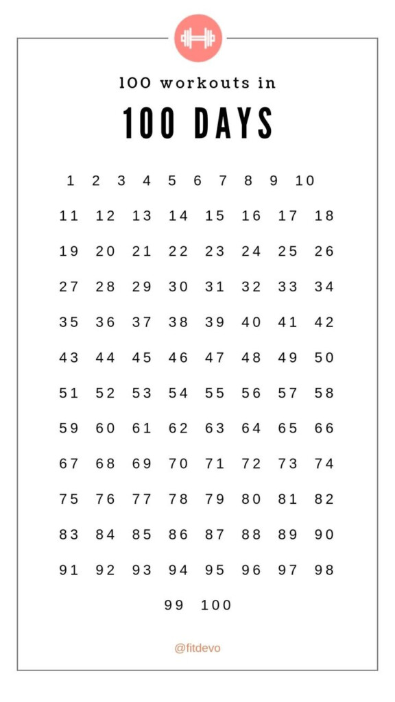 Remarkable 100 Day Countdown Calendar Printable Printable Blank Calendar Template