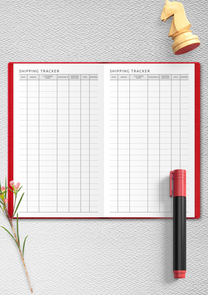 Shipping Tracker PDF Monitor Orders Deliveries Easily