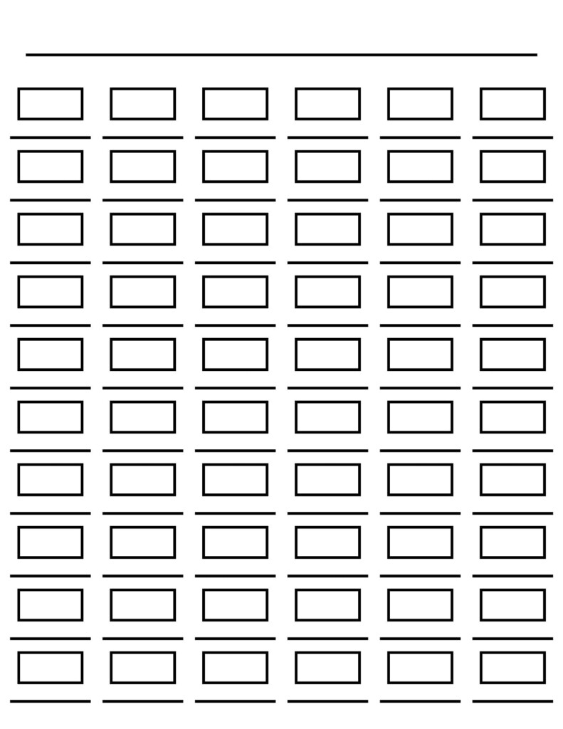 Swatch Template For 60 Colors Alcohol Markers Color Pencils Gel Pens Watercolor Pens Paint More Bigger Boxes type Fields Downloadable Etsy Israel
